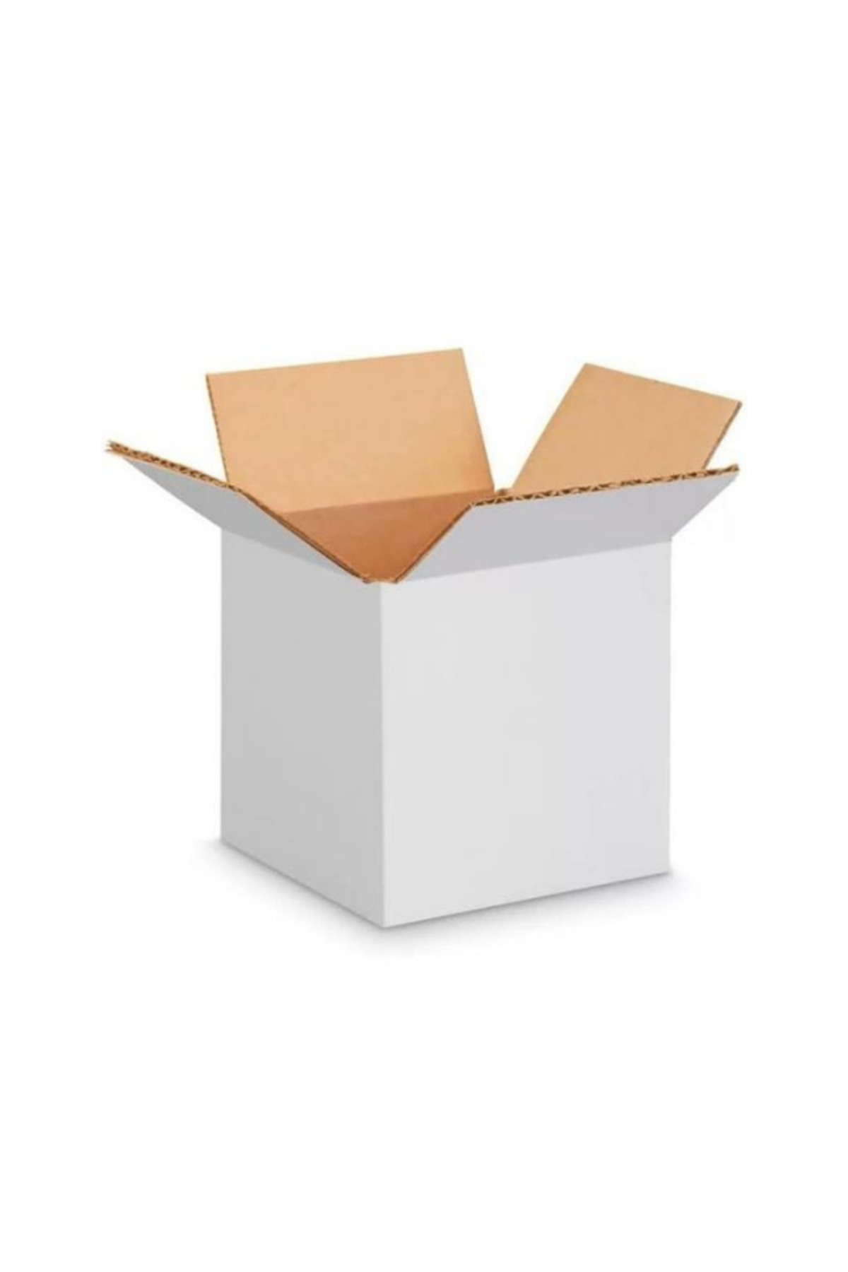 16,5x13,5x12,5 Cm Beyaz Mini Kargo Kolisi-1 Desi-10 Adet-Beyaz