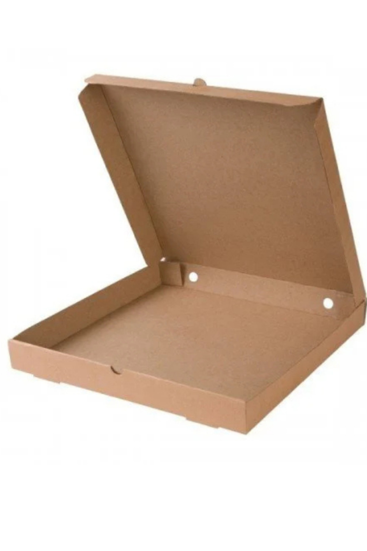 32x32x4 Cm Baskısız Pizza Kutusu-1,7 Desi -50 Adet-Kraft